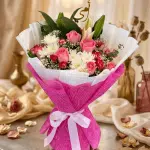 queen mom rose bouquet