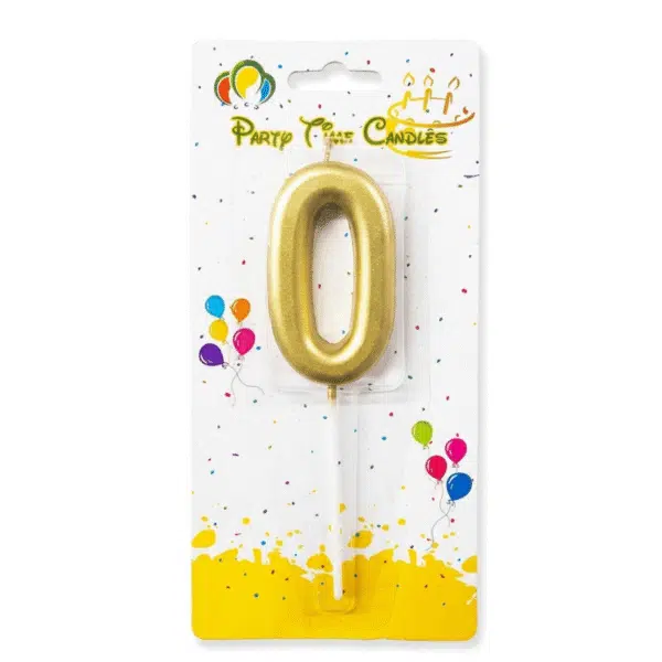 0 golden number candle