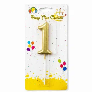 1 golden number candle