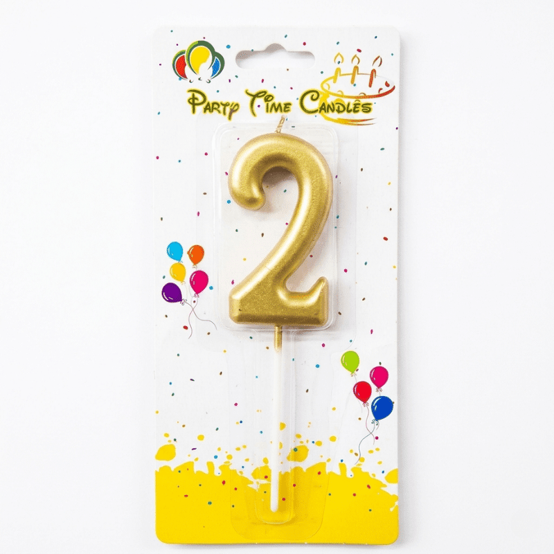 2 golden number candle 2 golden number candle