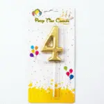 4 golden number candle