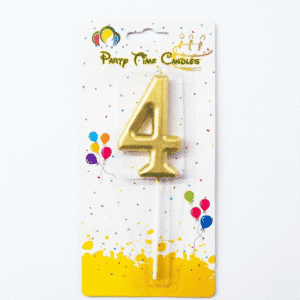 4 golden number candle