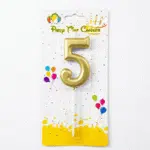5 golden number candle