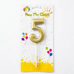 5 golden number candle