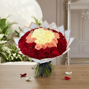 Elite tri color bouquet