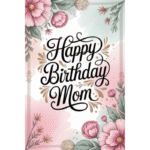 HBD Mom greetings card
