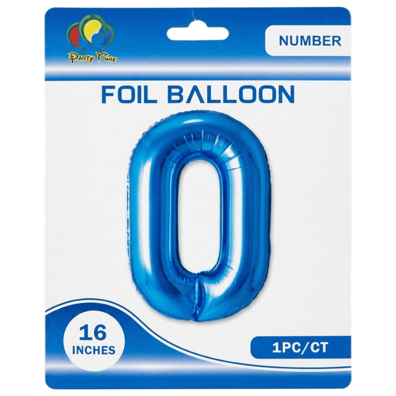 blue 0 number foil balloon blue 0 number foil balloon