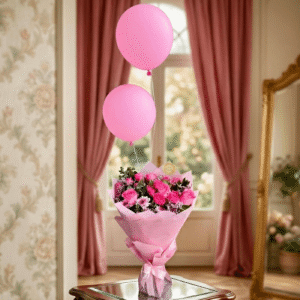 blush and bloom bouquet