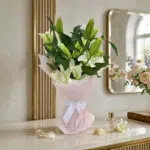 fancy flora ivory bouquet