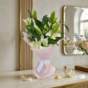 fancy flora ivory bouquet