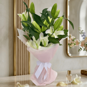 fancy flora ivory bouquet
