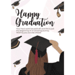 happy gradutaion card