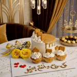lotus floral cake cupcakes combo