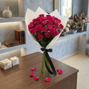 luxe blossom hand bouquet