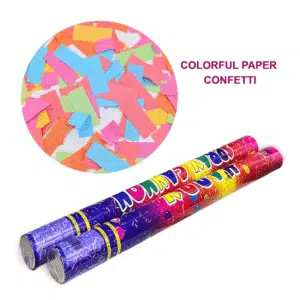 mix colors paper confetti