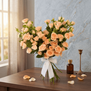 orange petal pop bouquet