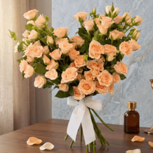 orange petal pop bouquet