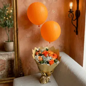 orange pop bouquet