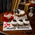 oreo floral cake cupcakes combo