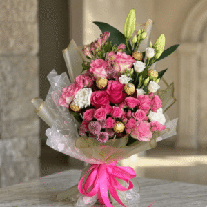 radiant ferrero bouquet