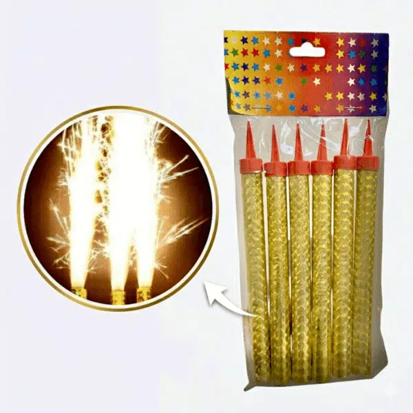 sparkling party candles