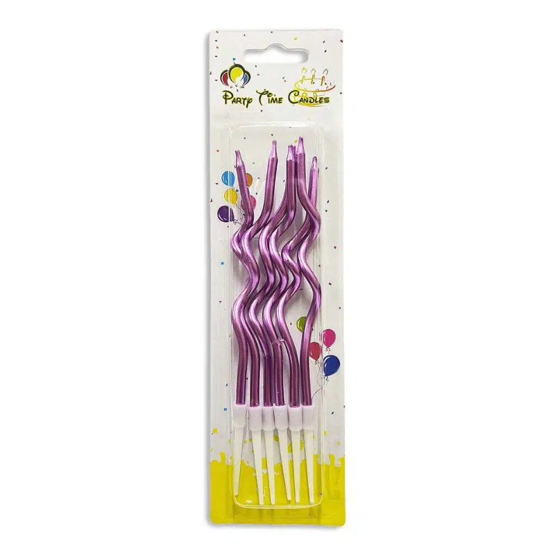 spiral purple candles spiral purple candles