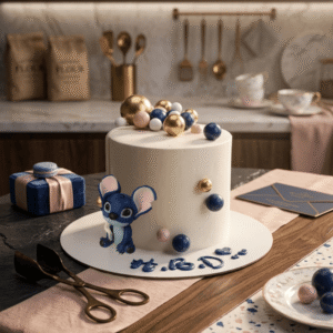 stitch birthday cake