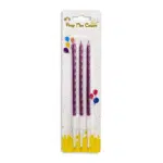 swirl purple candles