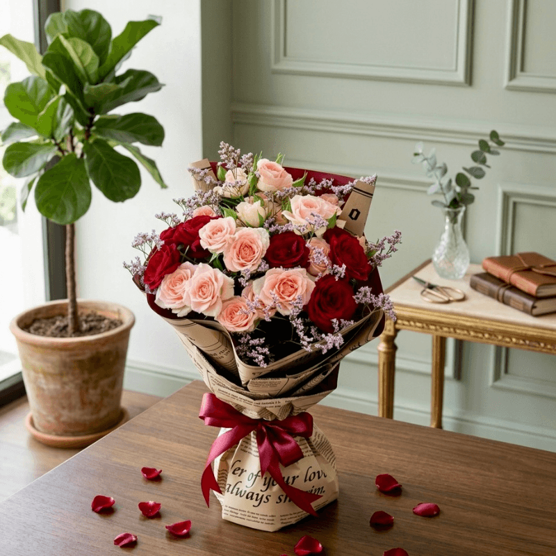 urban peach redroses