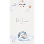 welcome baby card
