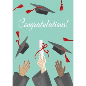 congratulations graduate card
