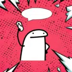 fun pink emoji card