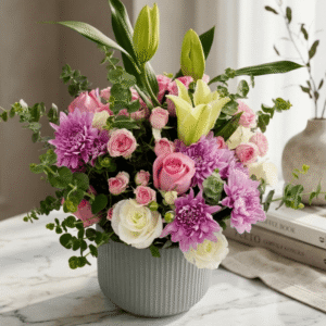 pink roses luxury bouquet