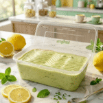 Isfahan Lemon Mint Icecream