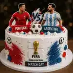 fifa match day football cake