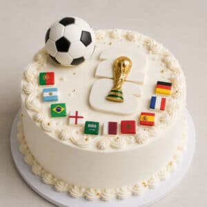 fifa world cup 2026 flags cake