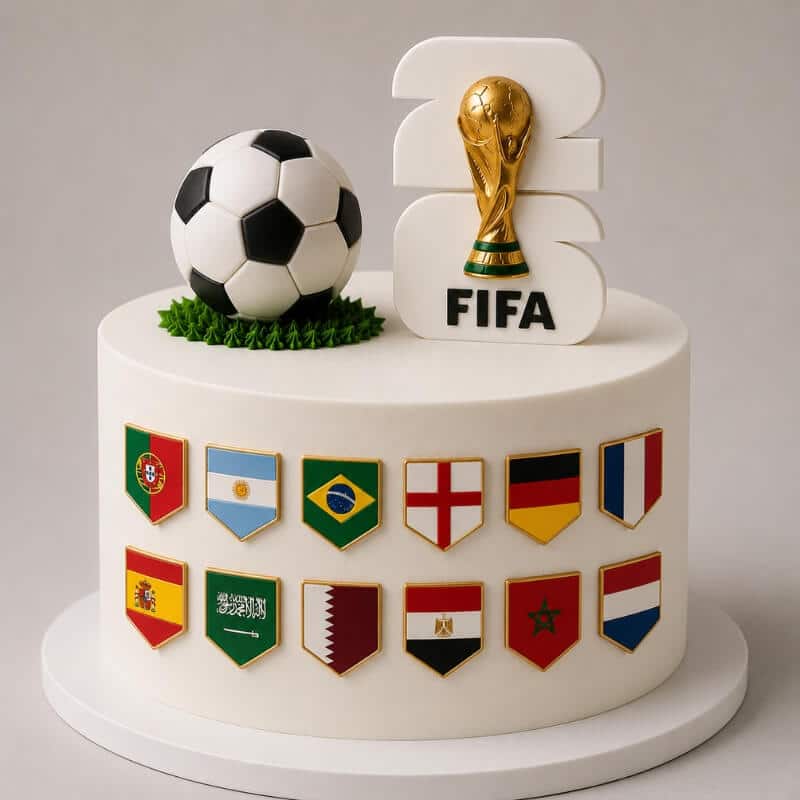 flags fifa cake flags fifa cake