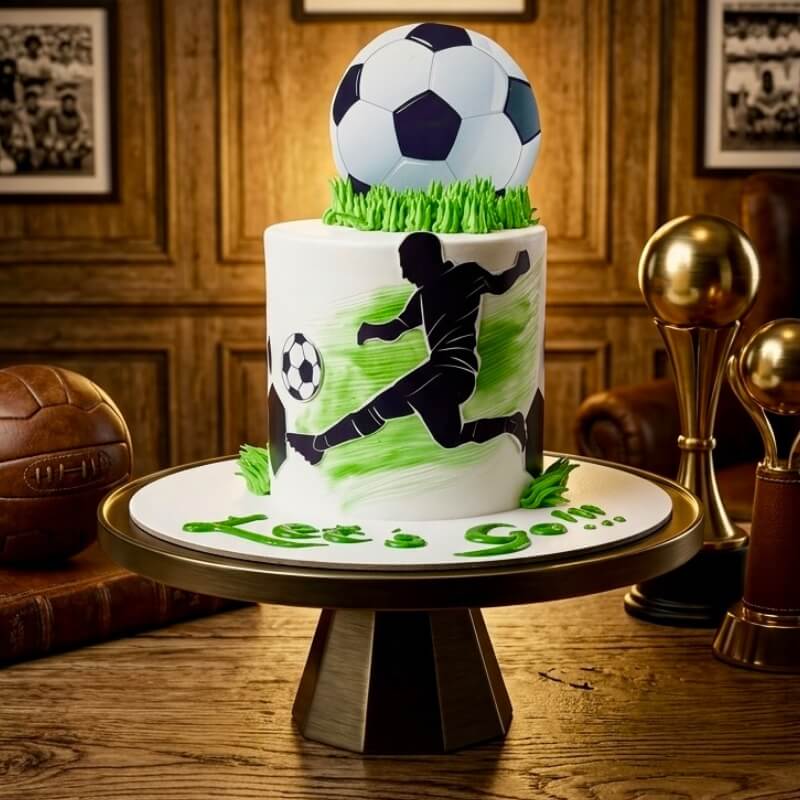 kick off football cake kick off football cake