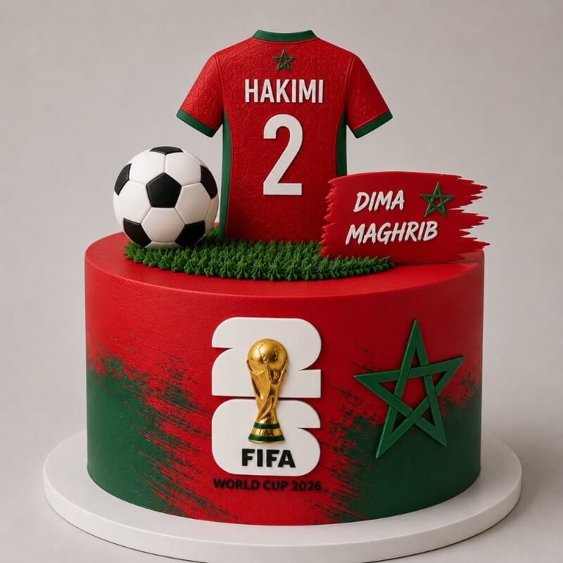 morocco hakimi football cake morocco hakimi football cake
