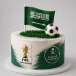 saudia team football cake