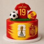 spain lamine yamal football cake
