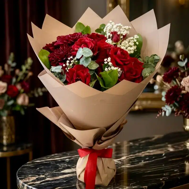luxury signature rose bouquet