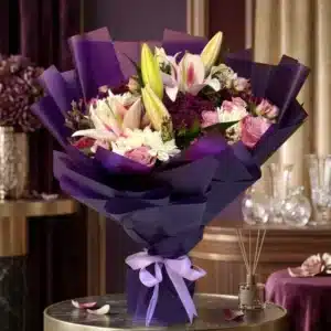 midnight royalty bouquet