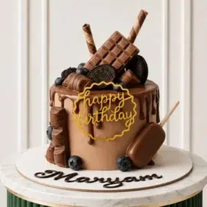 candy bars chocolate cake