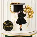 graduation golden cake new