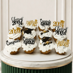 Congrats Graduate cupcakes for graduation celebration
