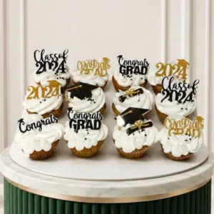 Congrats Graduate cupcakes for graduation celebration