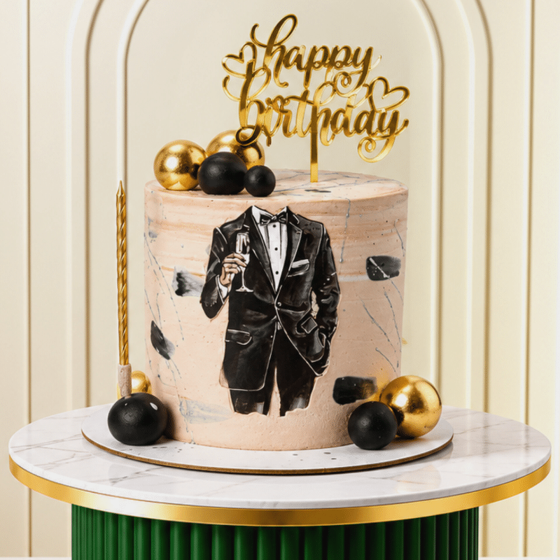 Special Men Cake Stylish Man - Image 1