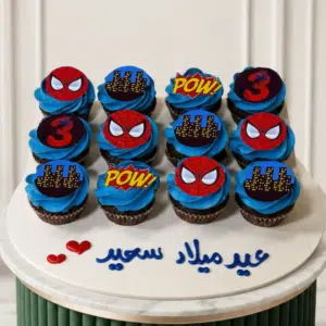 Spiderman Cupcakes