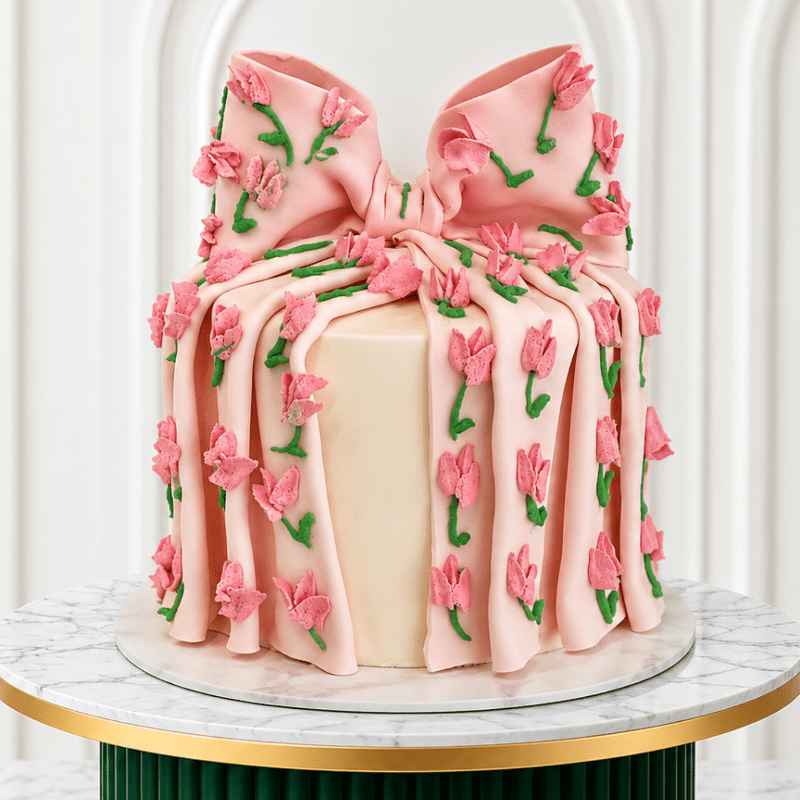 Sugar Ribbon cake Ribbon Sugar Cake - Image 1